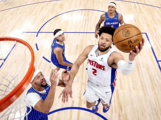 Pistons rout Magic to cap comeback | The Express Tribune
