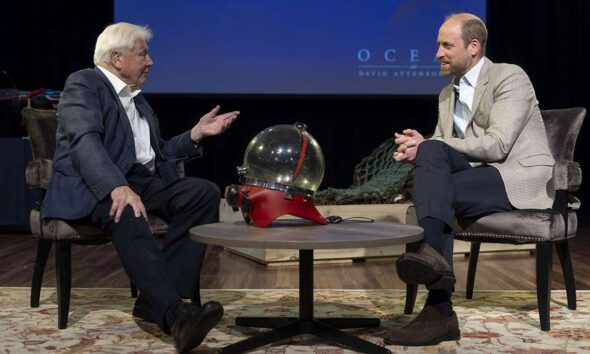 Prince William wishes Sir David Attenborough 'happy 100th' in special video