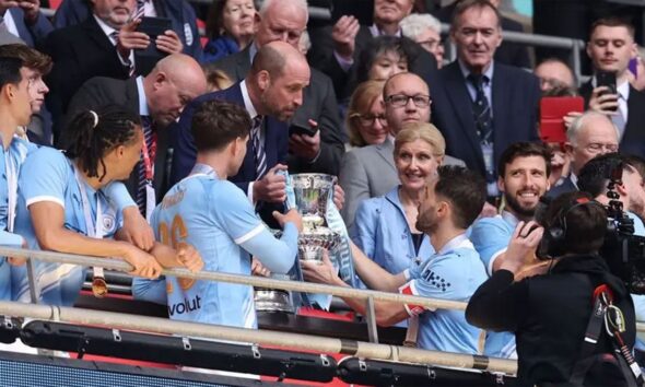 Prince William’s ‘quick selfie’ with Rayan Cherki is going viral