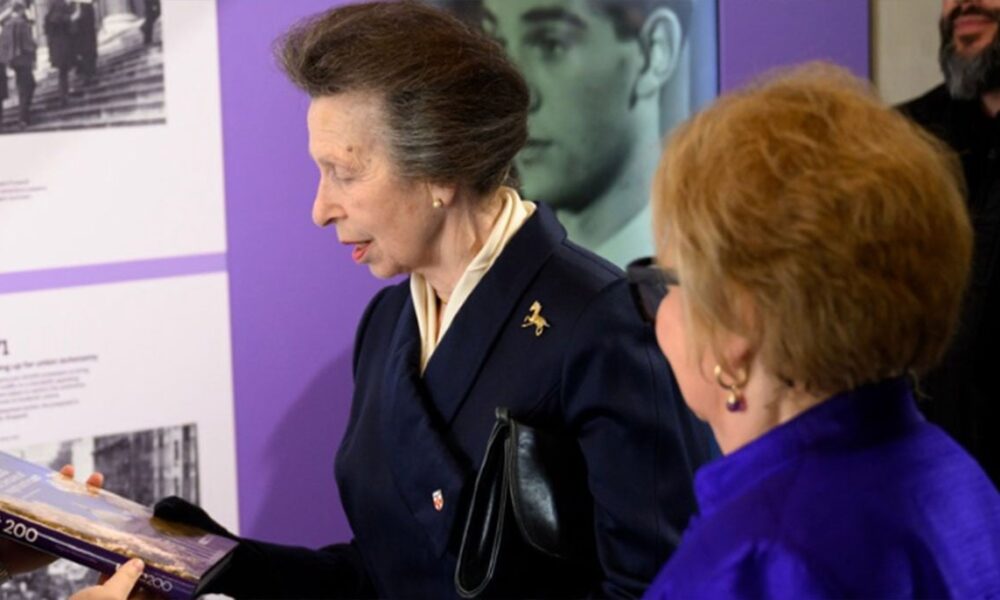 Princess Royal attends White Ensign Ceremony in Chatham
