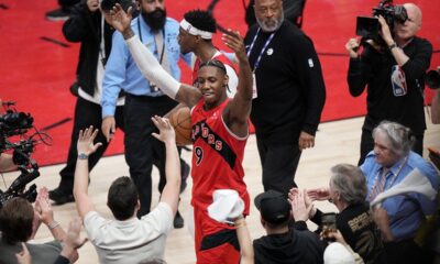 Raptors star RJ Barrett nails season-saving 3-pointer to force Game 7 against Cavaliers