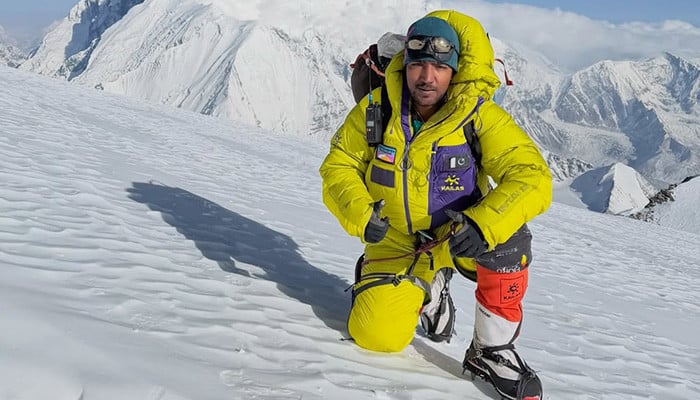 Sajid Ali Sadpara summits world’s fifth-highest peak