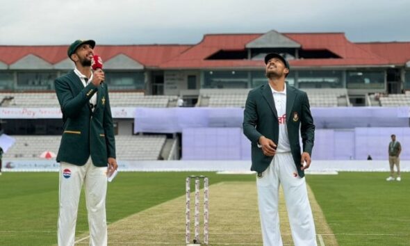 Second Test: Pakistan win toss, opt to bowl first against Bangladesh
