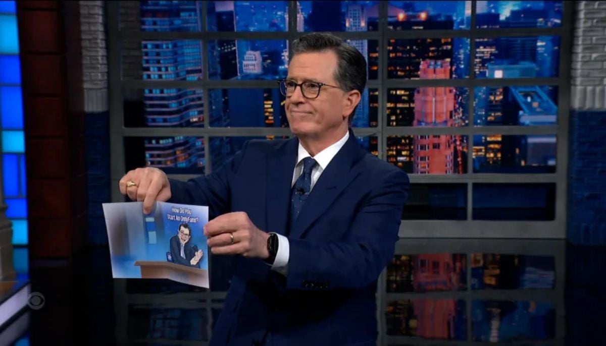 Stephen Colbert’s finale mirrors his first night as surprising interruptions hit farewell monologue