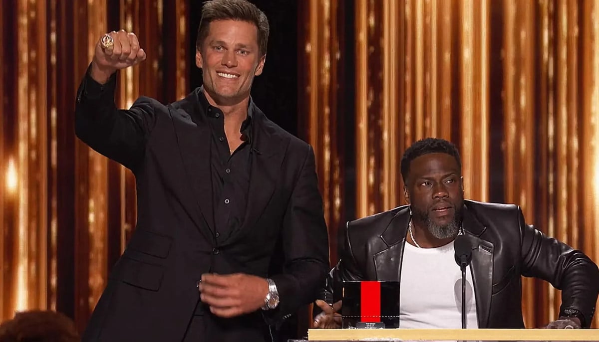 Tom Brady gets back at Kevin Hart during Netflix roast