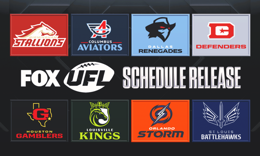 UFL 2026: Full Regular-Season Schedules, Results for All 8 Teams