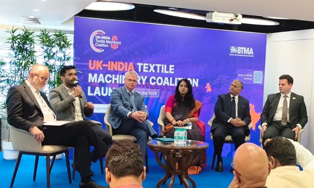 UK–India textile machinery corridor launched in Mumbai
