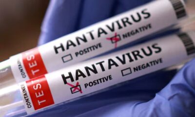 WHO says eight passengers tested positive for hantavirus